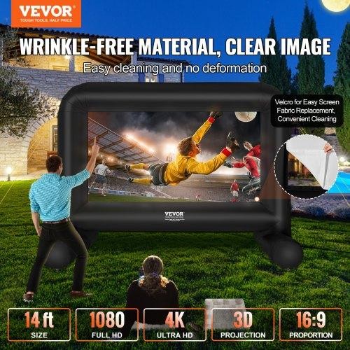 Inflatable movie screen ft - movie,